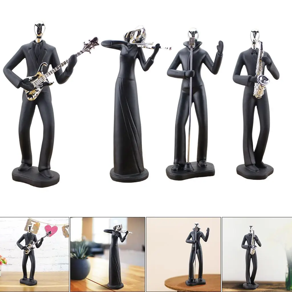 Creative Resin Music Art Character Model Sculpture Supplies Home Decoration