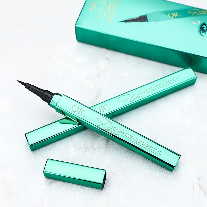 Chinese Style Jade Green Eyeliner Pen Waterproof Sweat Proof Long Wear No Smudge for Eye Makeup Beauty Tool Essential