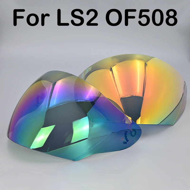 

LS2 OF508 Genuine Motorcycle Helmet Lens Half Helmet Lens Cascos Para Moto Accessories Transparent Lens