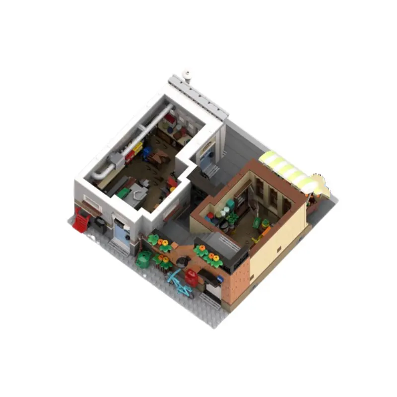 スポット MOC-59472 3627ピース 城 小型粒子組み立てブロック 知育玩具 モデル ギフトセット 装飾品
