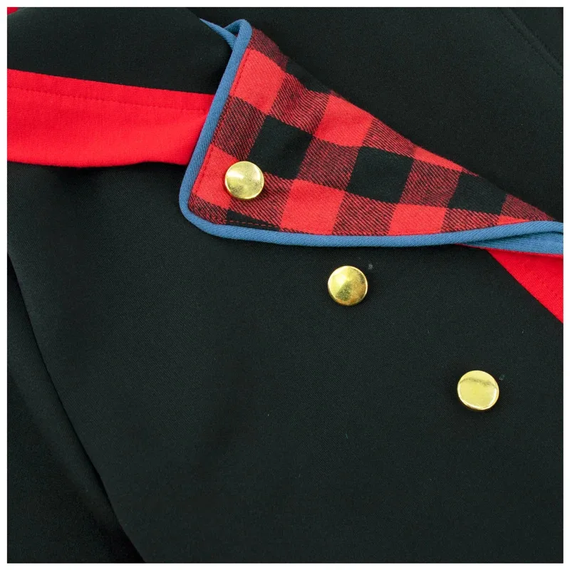 DAZCOS Kingdom Hearts Sora Cosplay Costume Men Casual Jacket Halloween Carnival Party Costumes