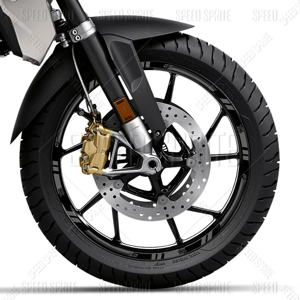 For R1200GS R1250GS R 1200 GS R 1250 GS Motorcycle Wheel Sticker Rim Decal Hub Stripe Tape Accessories 19''17''