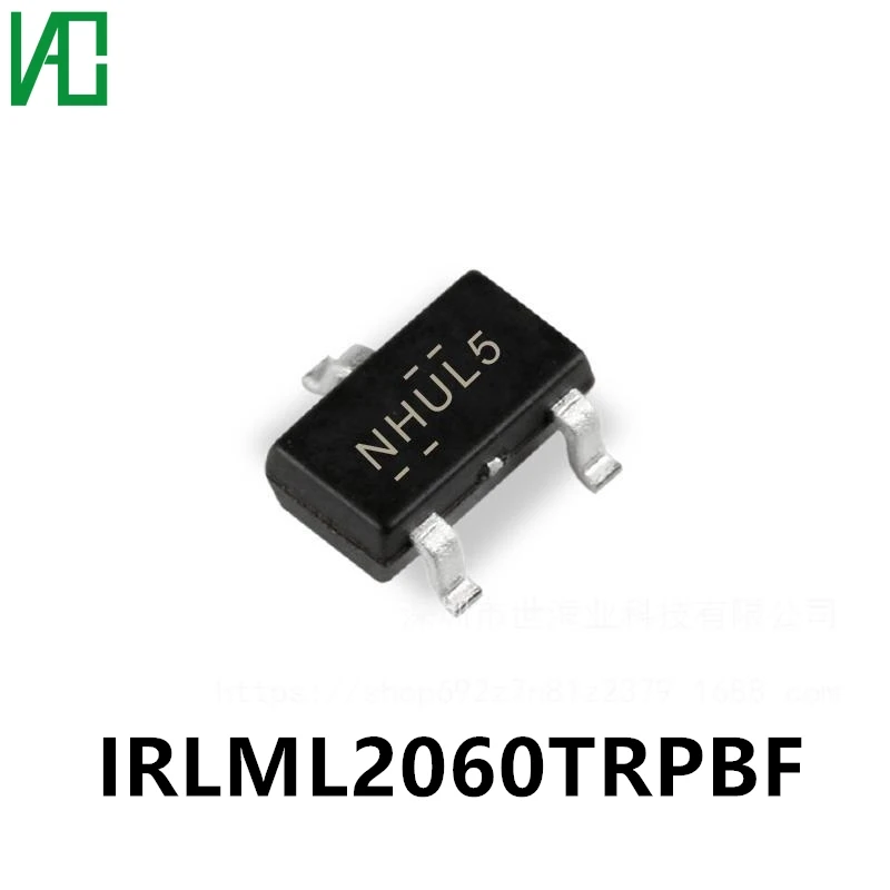 10pcs Kit Transistor Kit IRLML2060TRPBF MOSFET N-CH 60V 1.2A SOT23 In Sctock