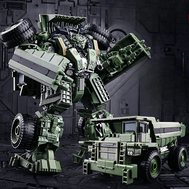 アークエンヘレクレス-トレーラーヘビーデューティ変形玩具-キングコング建設車両一体型ロボット-合金バージョンモデル-男性向け