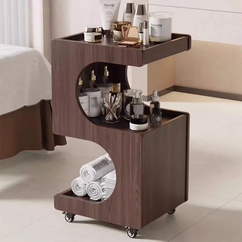 Beauty Salon Specific Rolling Cart Modern Skin Management Storage Drawers Salon Trolley Hotel Salon Furniture Kosmetik Wagen FYS