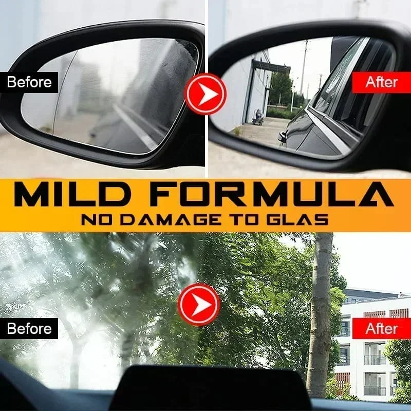 Car Glass Oil Film Cleaner Glass  Removal Cream Car Windshield Cleaner Glass Oil Film Remover