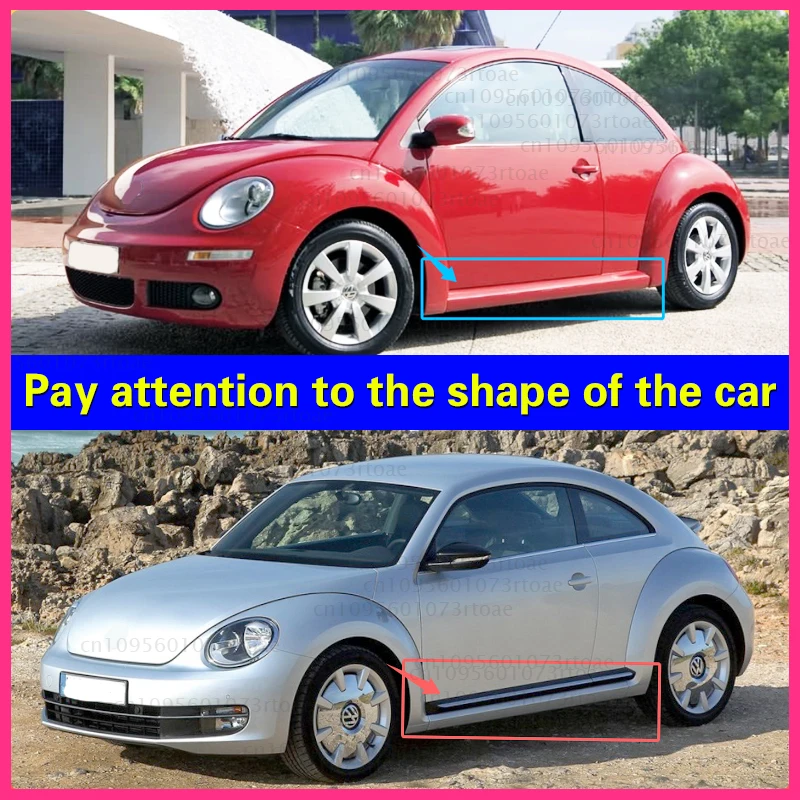 Set Molded Mud Flaps For VW Beetle (A5) 2005-2019 Mudflaps Splash Guards Front Rear Mud Flap Mudguards 2013 2014 2015 2016