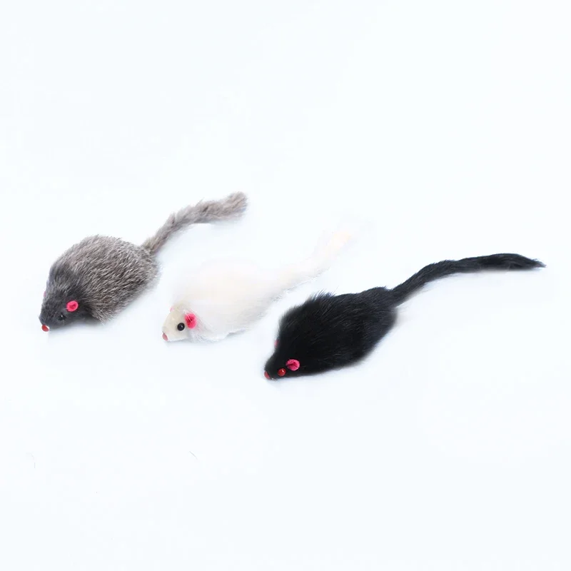 1Pcs Plush Catmint Simulation Mouse Interactive Cat Pet Catnip Teasing Interactive Toy For Kitten Gifts