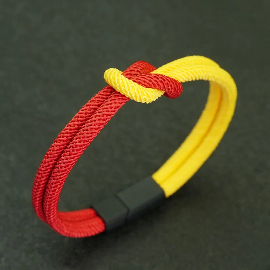 5 Styles Men Rope Bracelet True Love Knot Charm Braslet A Grade 4mm Milan String Braclet Hiphop Street Leisure Hand Accessories view 5