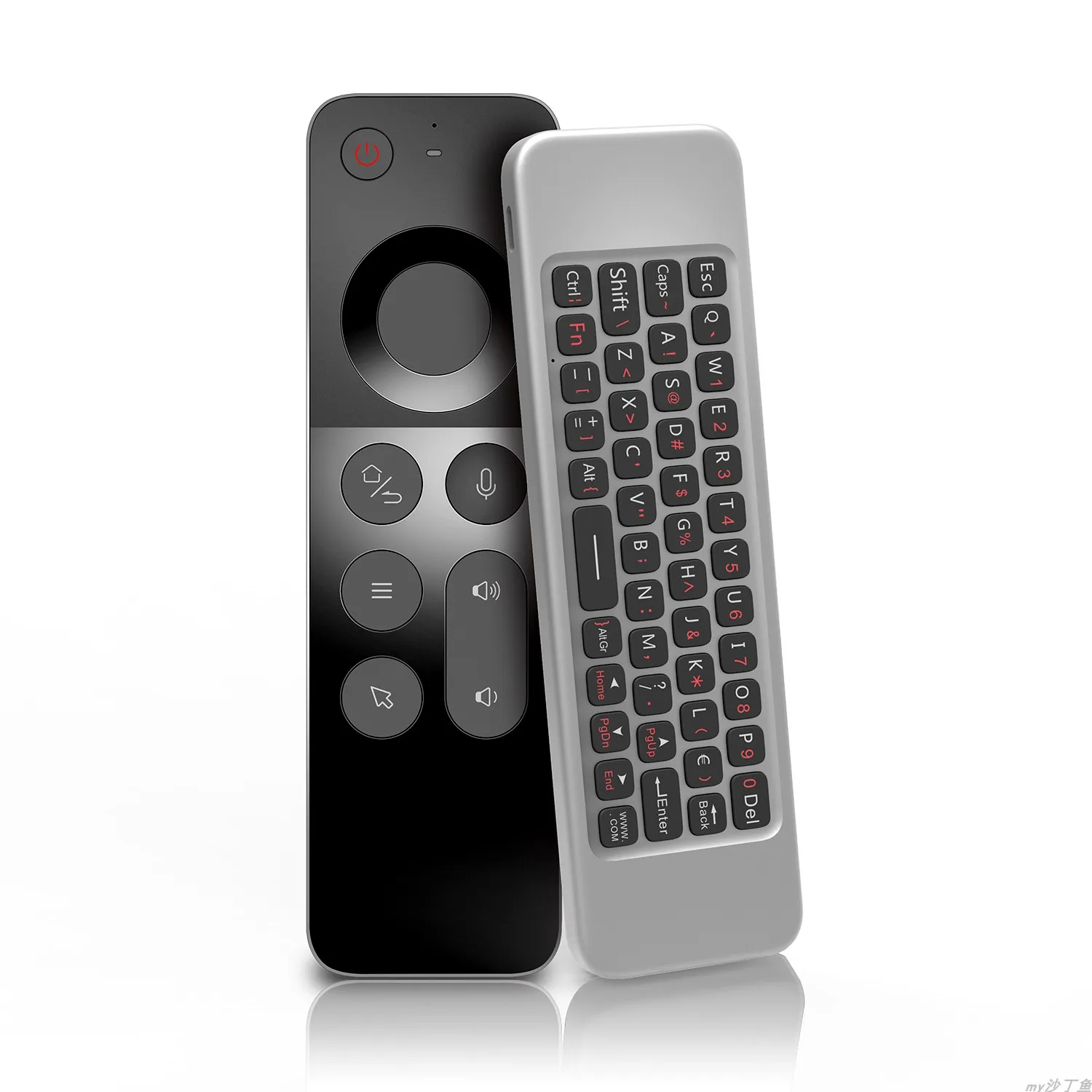 Custom Pocket Mini Key-Mouse Combo Dual Mode, Bluetooth 2.4G Motion Air Mouse Remote for Computer Smart TV Box, Third-Party HTPC