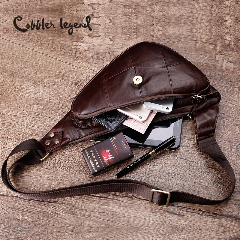 Imagem -05 - Masculino Caixa Pacote All-match Grande Inglaterra Estilo Couro Genuíno Bolsa de Telefone de Negócios Moda Cossbody Masculino Mensageiro Bolsas Casuais