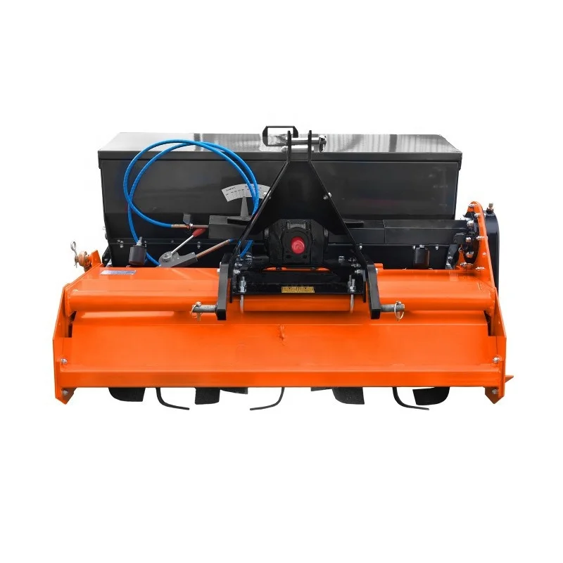 Light Separation Tiller Tractor Rotary Tiller Stone Burier with Seeder