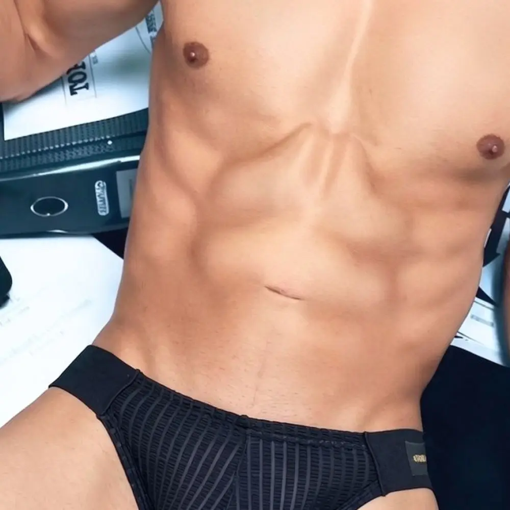 Sexy Mens Briefs Modal Low Rise Underwear U Convex Pouch Breathable Comfortable Male Bikini Underpants Sporty Style DP911