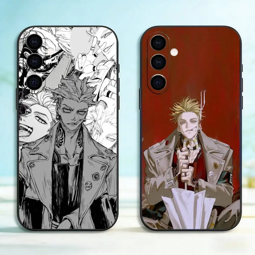 Enjin G-Gachiakuta Phone Case For Samsung Galaxy A73,A72,A71,A70,A53,A52,A51,Soft Silicone Black Cover