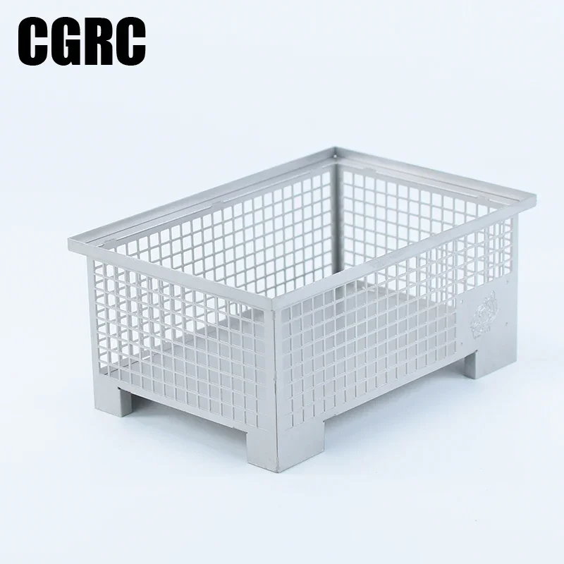 Metal Stainless Steel Forklift Basket Storage Basket Decorative Model