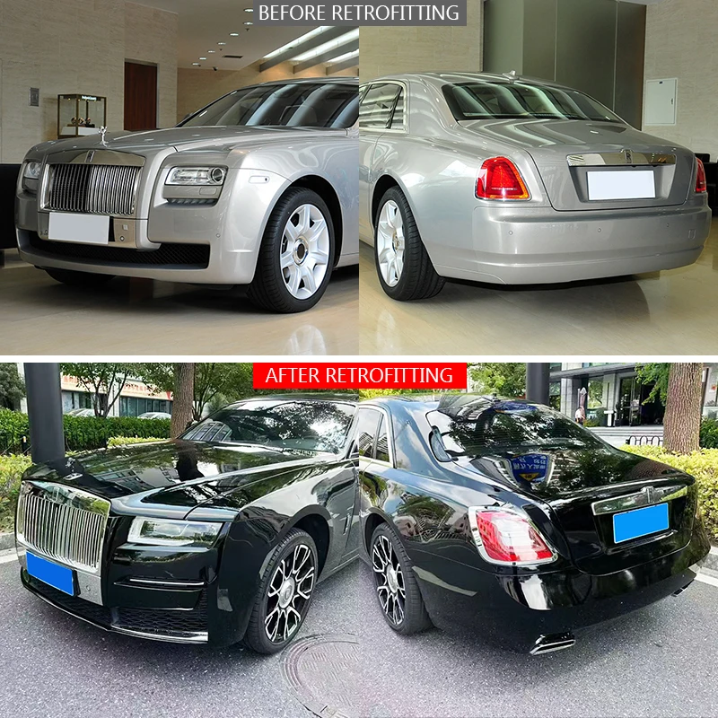 Classic Car Restomod Body Kits2010-2014 Car Modification Upgrade 2024 Front Bumper Fender Engine Hood Rear Lip Mudguard Body Kit