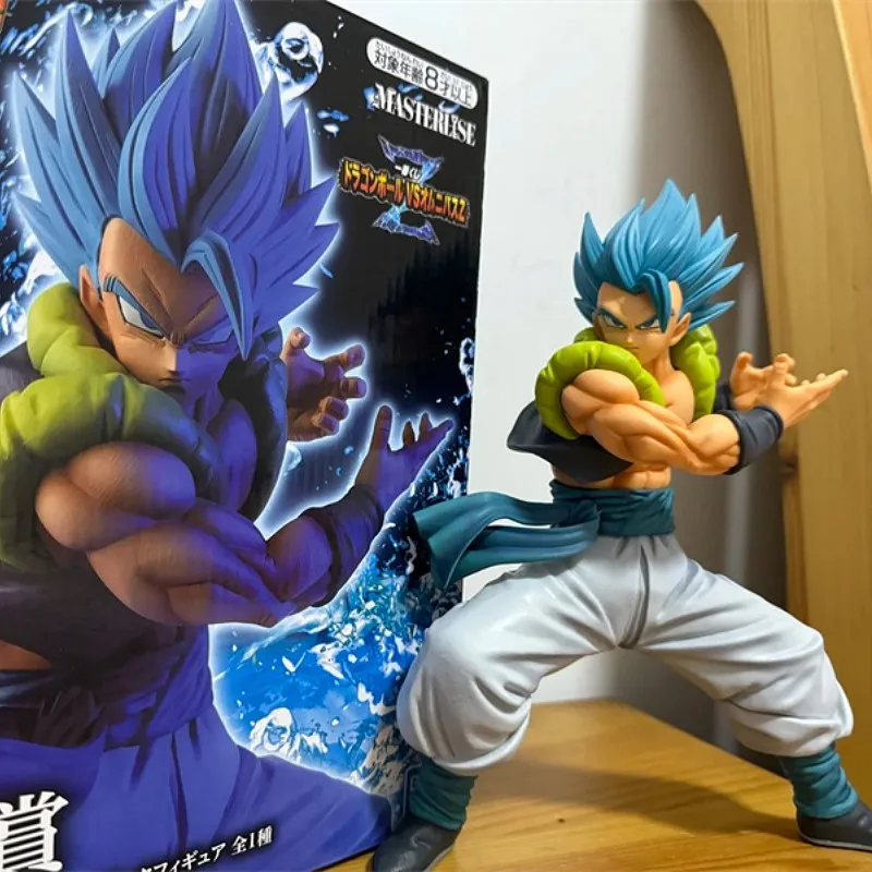 In Stock Banpresto Ichiban Vsz Reward C Dragon Ball Super Saiyan Blue Gogeta Action Figure Collection Model Anime Figure Toys