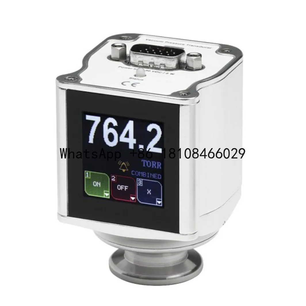 

Loadlock Vacuum Transducer, MicroPirani-Piezo, Display, NW16 ISO-KF, RS232