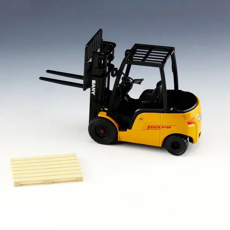 1:20 Scale SANY SCPC6 Forklift Alloy Car Model Collection Ornaments