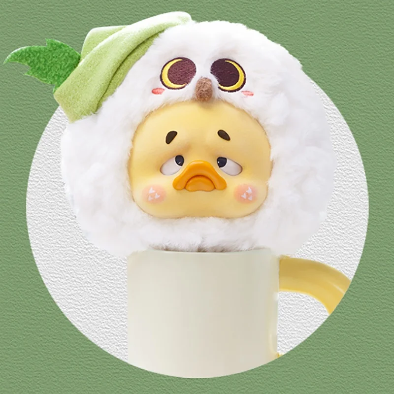 Upsetduck caixa cega fable rebels pato série fone de ouvido saco moeda bolsa anime boneca periférica pingente crianças brinquedo aniversário personalizado