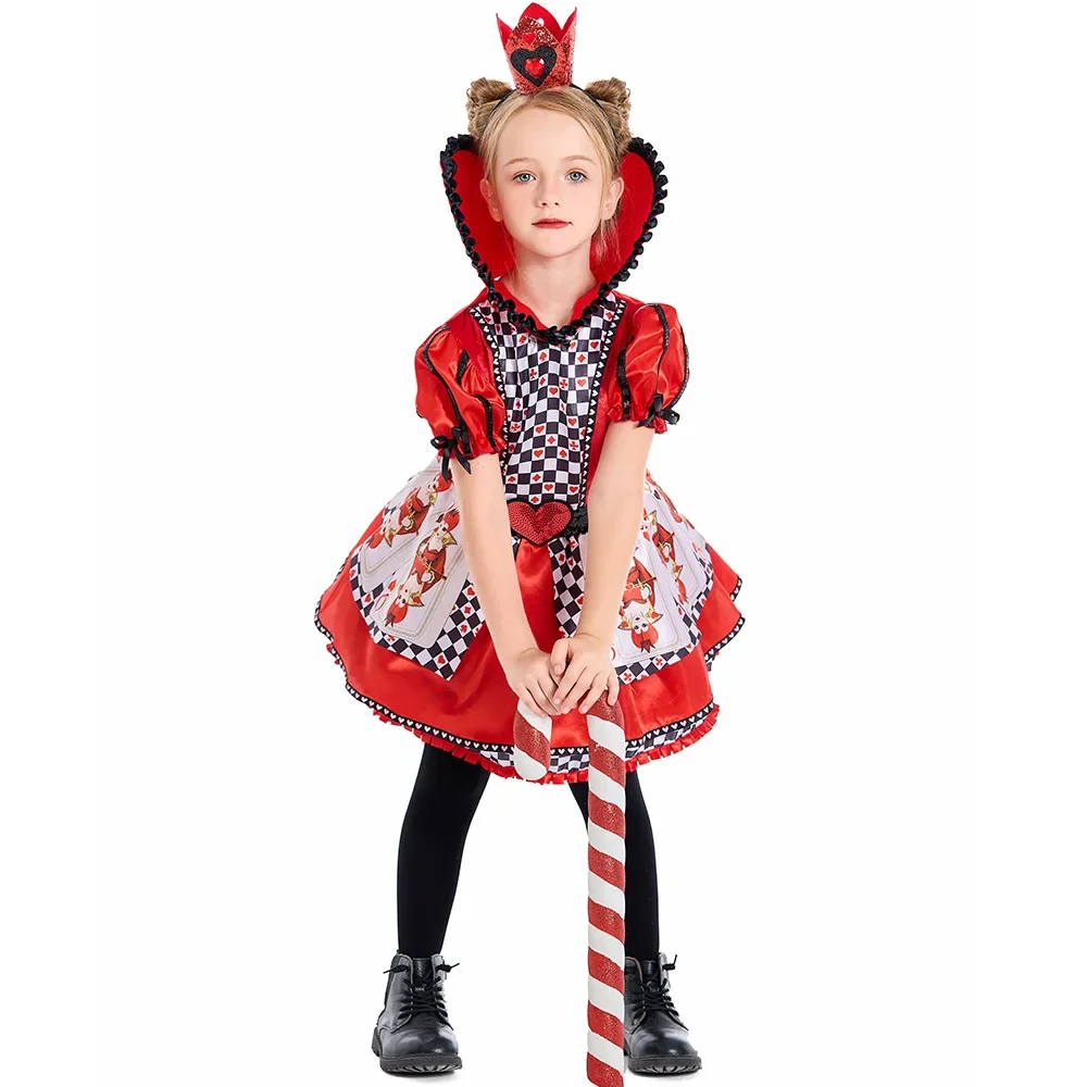 children's-luxury-heart-poker-costume-party-dress-anime-role-playing-set
