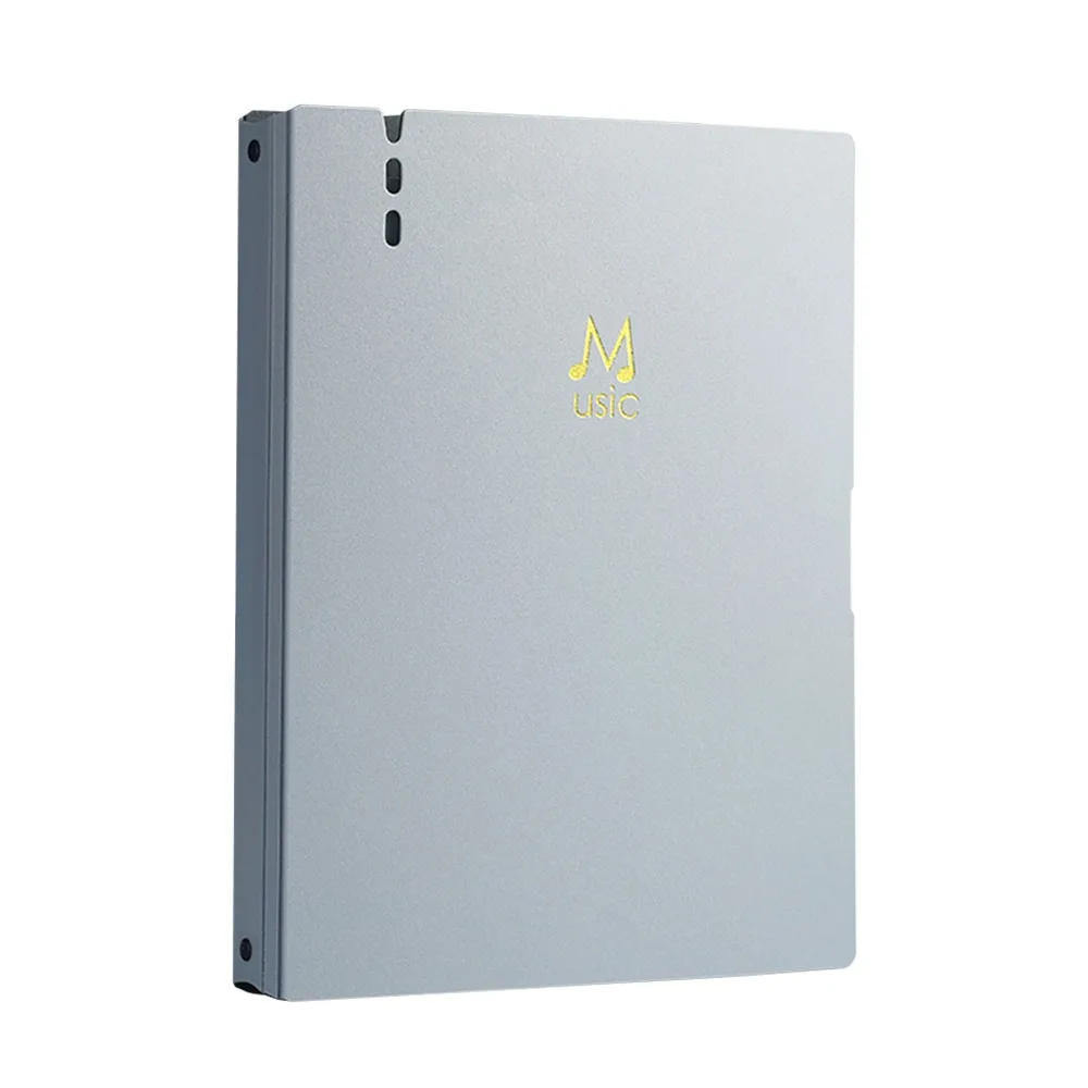 PP Music Score Folder Loose-leaf with Index Post Piano Paper Sheets Folder Storage Organizer A4 Guitar Sheet Music Book Folder