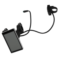 ABQB-LCD Speed Meter Waterproof Screen Display Version For FATBIKE Accessories For OUXI V8 M5 Scooter Parts