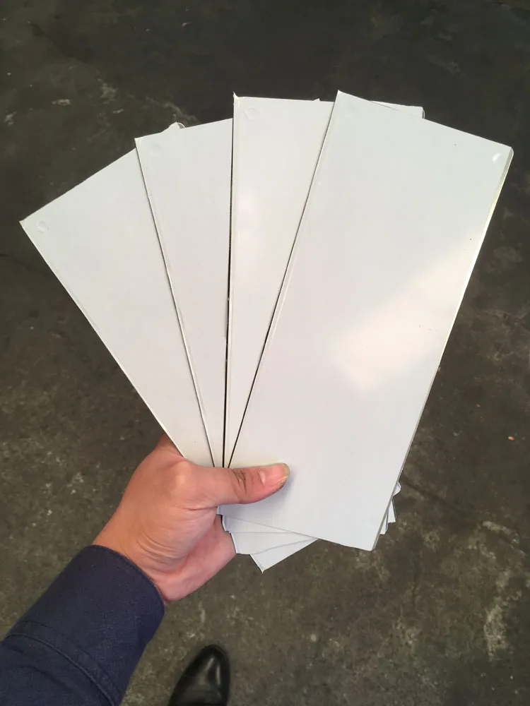 2pcs Blank steel plate making cliche For Pad printing High Quality Many sizes Available 0.3mm Thickness