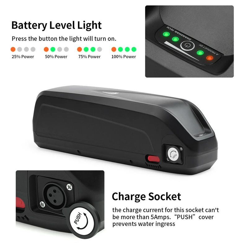 

Original 72V Battery 1000W 84V Battery 1500W Hailong Ebike Battery 17AH 20AH Large Capacity 60A BMS Super Powerful 18650 Cell