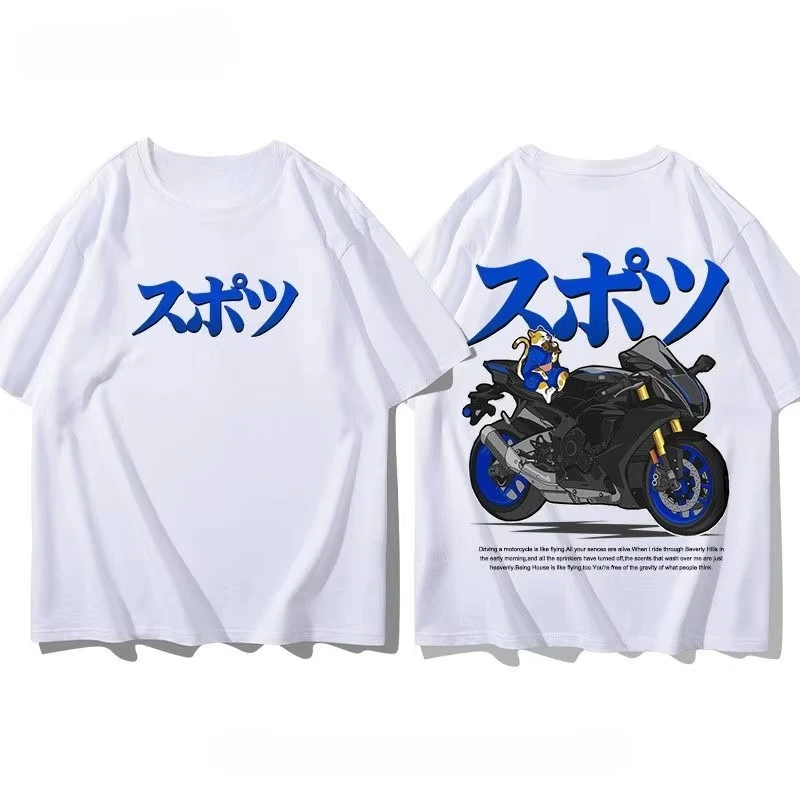 Motorcycle Cycling Suit Short-sleeved Motogp Factory Team Heavy Locomotive Enthusiast Fashion Summer T-shirt