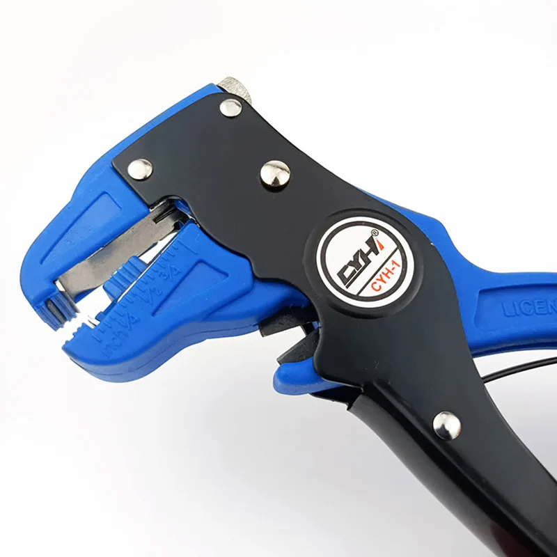 Bomurph Automatischer Abisolierer und -schneider, 2-in-1 verstellbares Abisolierwerkzeug für elektrische Kabel, Adlerzange – Detail 6