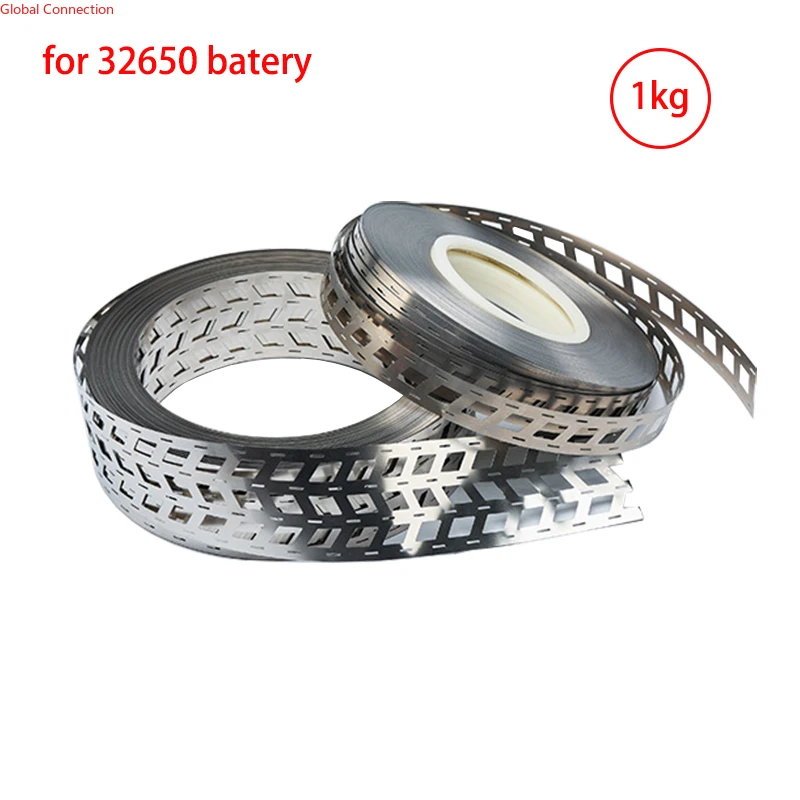 

1kg 0.15mm Thickness 2P/3P/4P Misplace Dislocation Nickel Strip for 32650 Battery Spot Welding 32700 Connection Nickel Piece