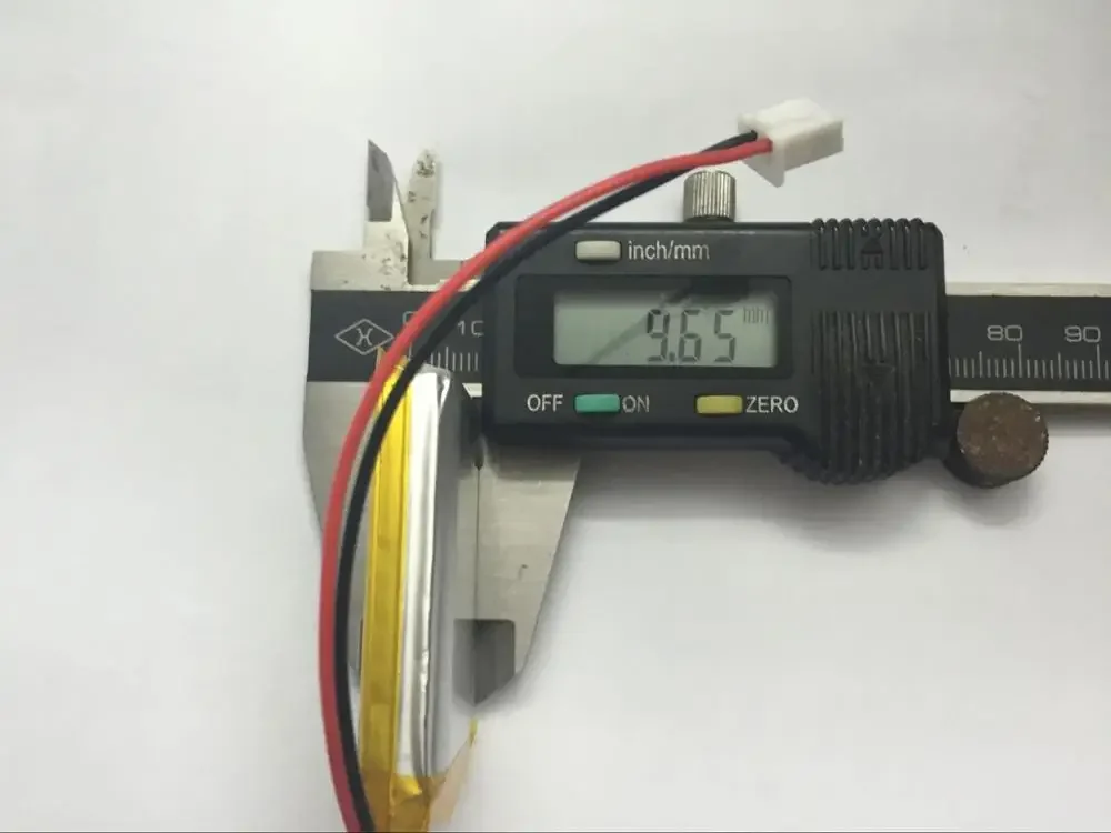 Batería de polímero de litio de 3,7 V 103450   Batería de lámpara de noche con luz LED de 2000 mAH