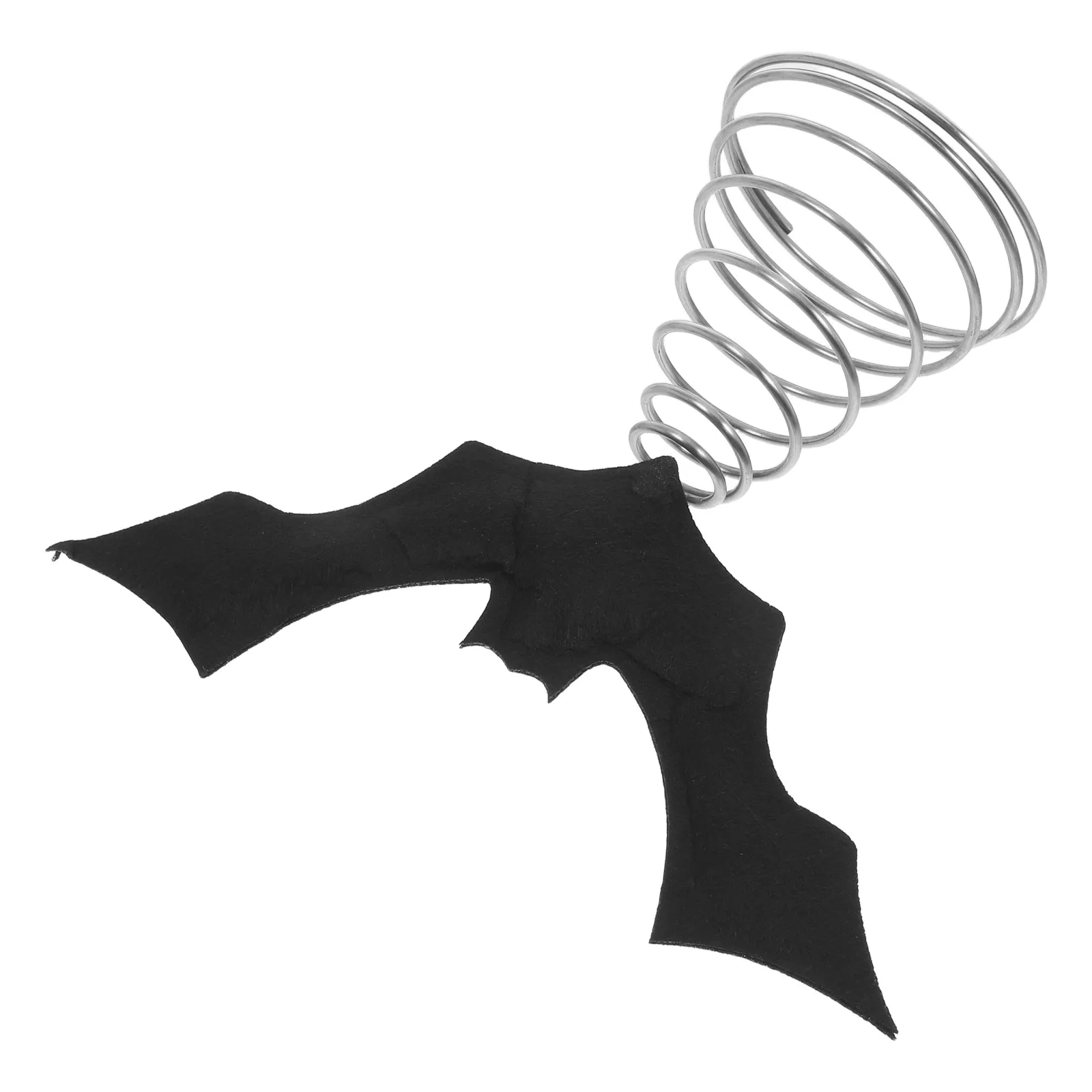 

Bat Tree Top Decoration Ornament Home Halloween Treetop Cosplay Props Christmas Finals Iron Finials