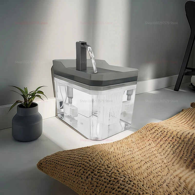 2025 القط التلقائي 1.5L موزع مياه الشرب تعميم مرشحات المياه المتدفقة ذكي الحيوانات الأليفة موزع مياه أوتوماتيكي