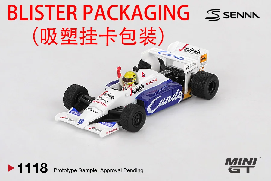 

MINIGT 1:64 Toleman TG184 #19 Lamborghini Huracán GT3 EVO2 #45 Ayrton Senna BMW M5 Alloy Diecast Car Model Collection