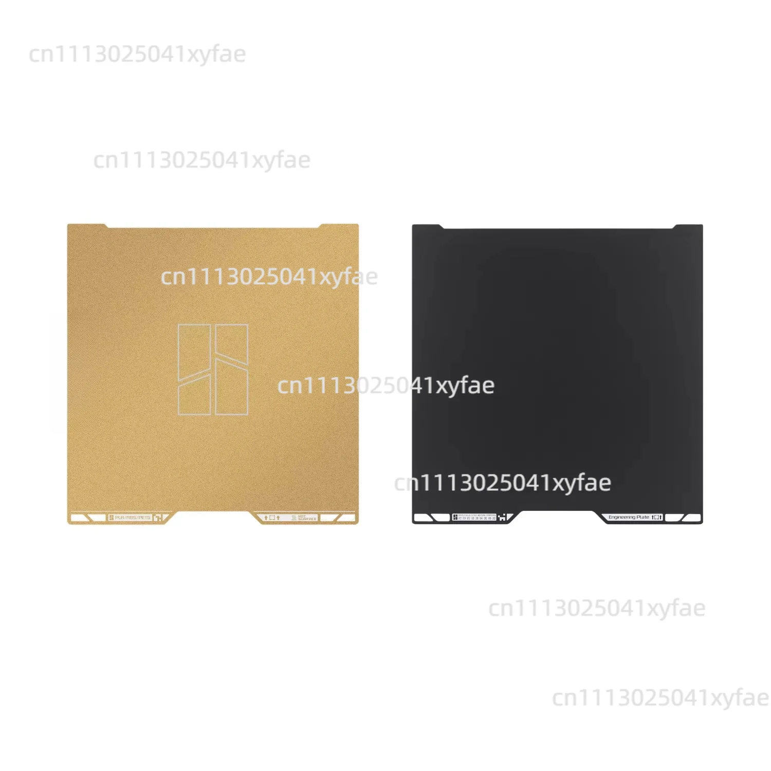 3D Printer Textured PEI Build Plate Replacement, Fits 3D Printing Equipment A2L, H2C, H2D, H2S, Engineering Printing Plate