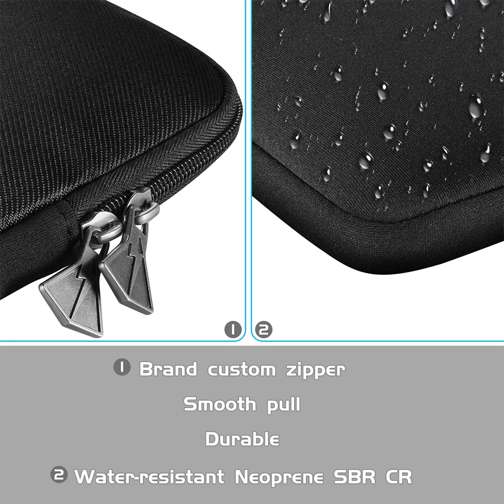Funda protectora impermeable para almacenamiento, accesorios portátiles de viaje, bolsa para teclado de neopreno con cremallera para Apple Magic