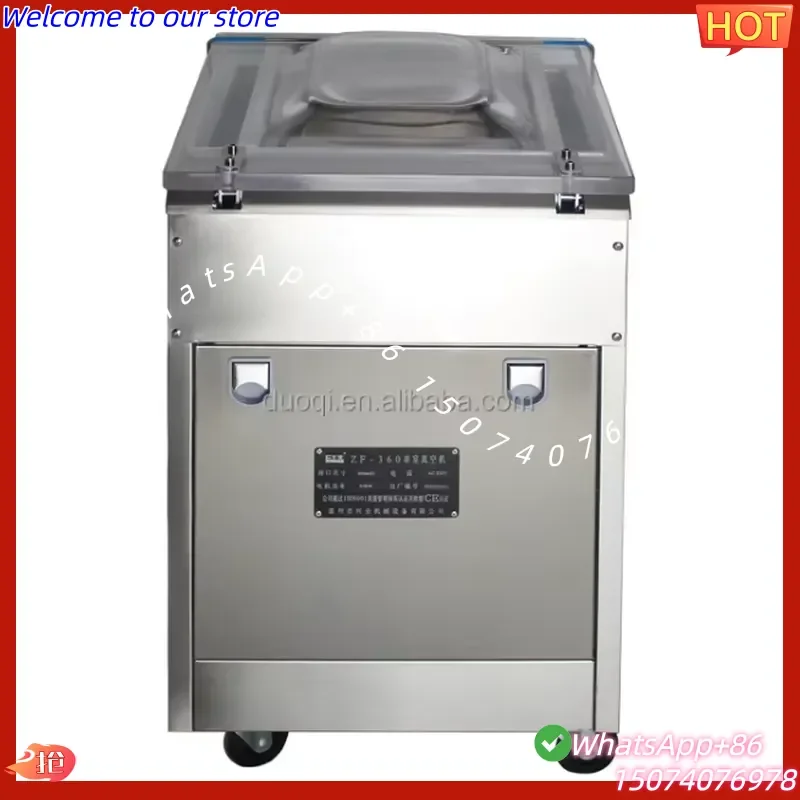 2026 Single Large Chamber Fish Meat Food Automatic Electric Vacuum Packing Machine