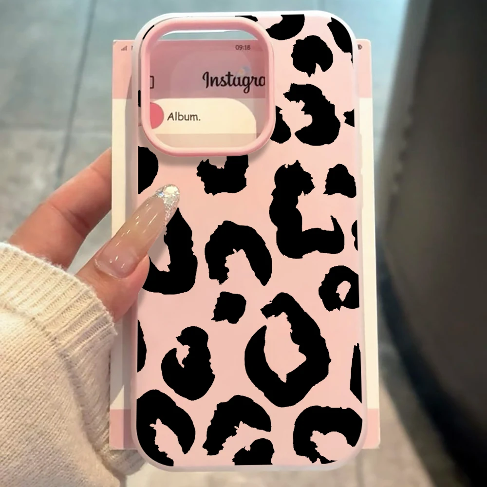 Für Samsung Galaxy S21 S26 S25 S24 S23 S22 Ultra Plus FE Hülle mit Kuh-Leopardenmuster für A37 A36 A54 A55 A56 Drop Funda – Detail 5