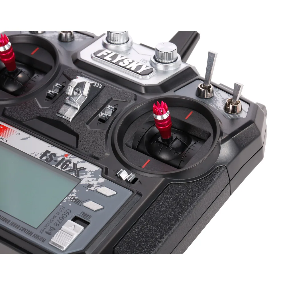 Trasmettitore Flysky FS-i6X 2.4GHz 10CH AFHDS 2A RC con ricevitore FS-iA6B per RC Drone aereo elicottero giocattoli \u0026amp Hobby