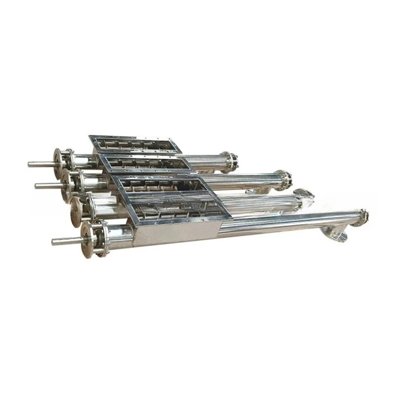 Tubular spiral conveyor, tubular dragon hoist