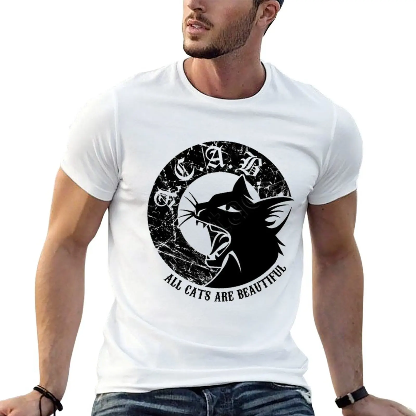 

Acab all cats are beautiful T-Shirt t shirt custom print man t shirt cotton high quality graphic t shirts for man T-shirt