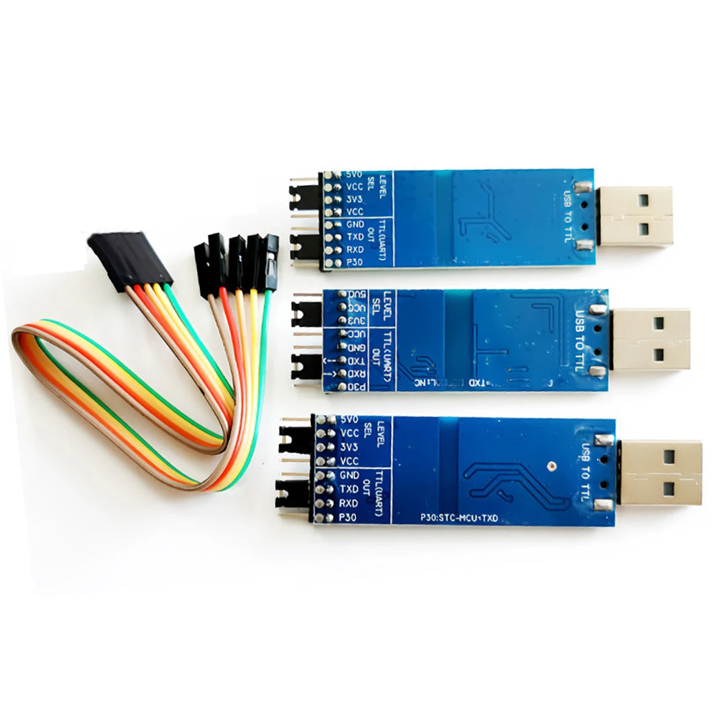 USB to TTL Module FT232 CP2102 CH340 USB to RS232 RS485 Converter with Isolated Power Signal 5V 3.3V Industrial Adapter