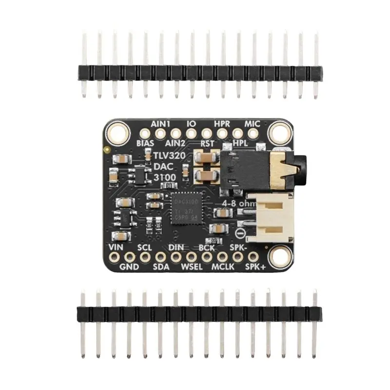 Reliable-TLV320DAC3100 I2S DAC Breakout Board With Integrated Headphone And Speaker Output,TLV320DAC3100 I2S DAC Breakout Board