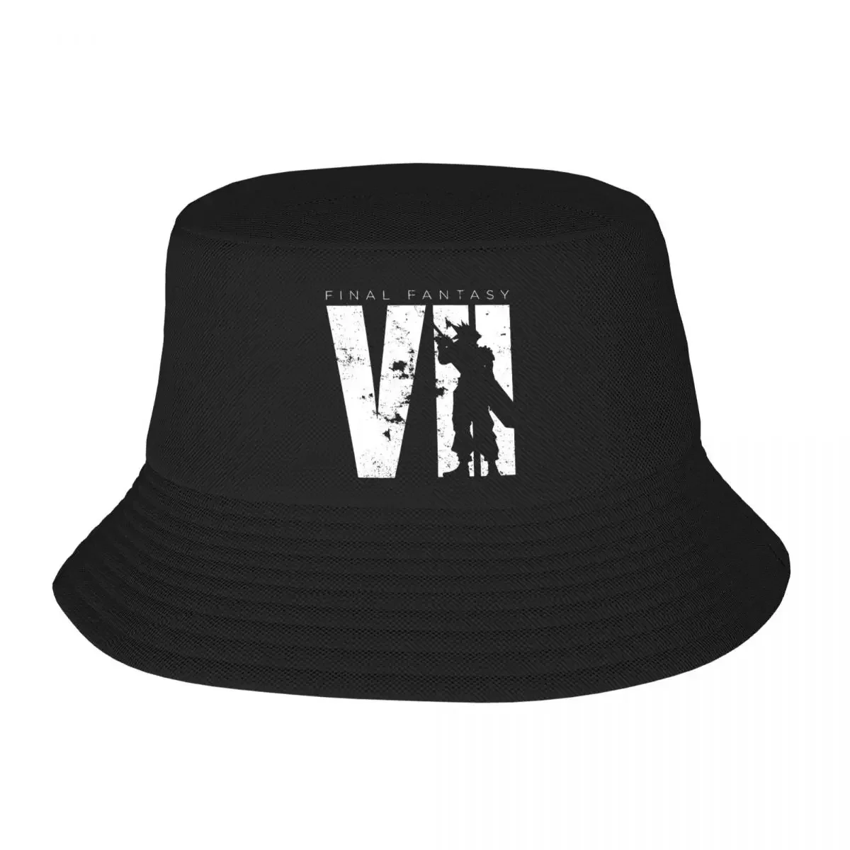 Final Fantasy VII Minimal Bucket Hats for Women Men Summer Vocation Game Floppy Hat Foldable for Vacation Fisherman Cap Bob