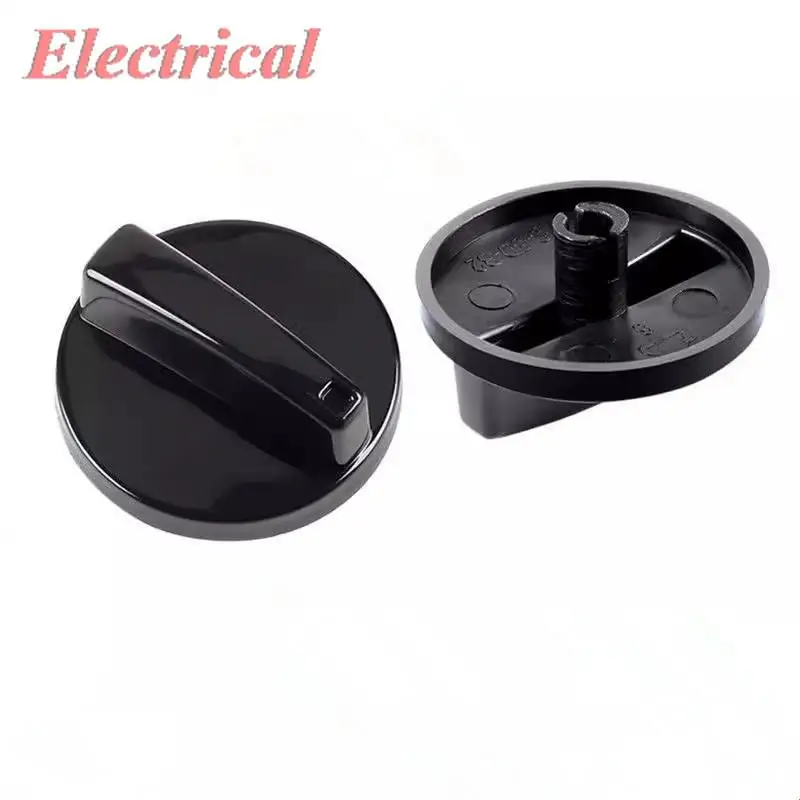 Perilla de repuesto para temporizador, perilla de control de tiempo, diámetro del eje transversal. 6mm para horno eléctrico, olla a presión eléctrica, desinfección