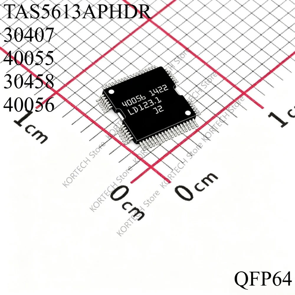 5PCS/Lot Original TAS5613APHDR  30407  40055  30458  40056   QFP64   chip