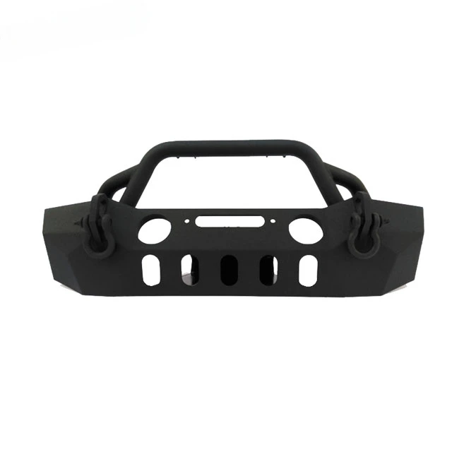 heavy duty texture black front bumper for Jeep Wrangler JK