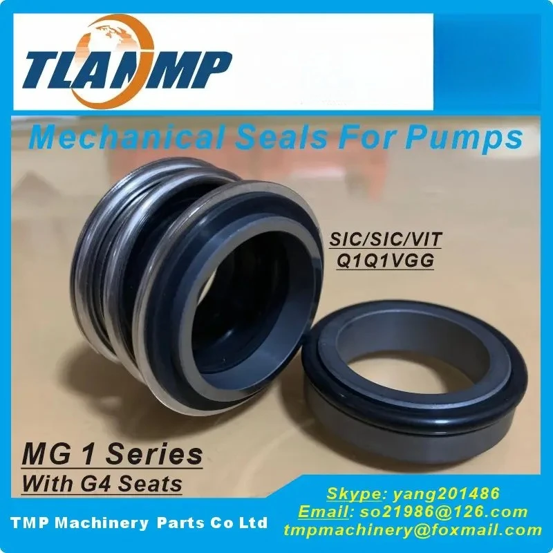 MG1/14/15/16/18/20/25/28/30/33/35/38/40/45/48/50/55/60/65/70/75/80-G4 TLANMP Mechanical Seals with G4 seats